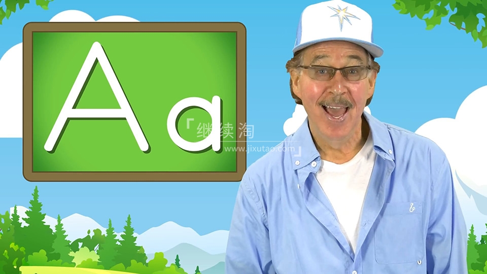 魔性大叔Jack Hartmann纯正美音学英语，跟着Rap大叔一起跳舞，全1880集，1080P高清视频带英文字幕，百度网盘下载！-英语启蒙